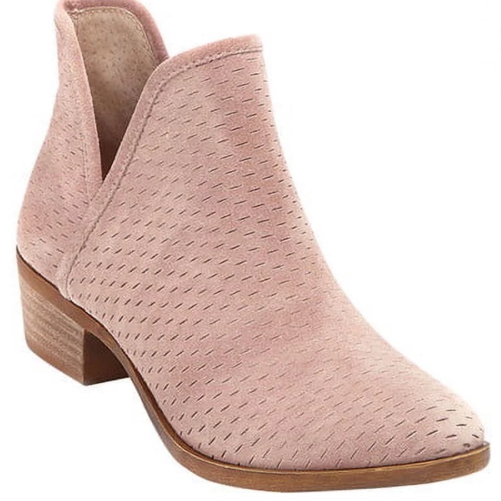 Lucky Brand Baley Blush Ankle Booties